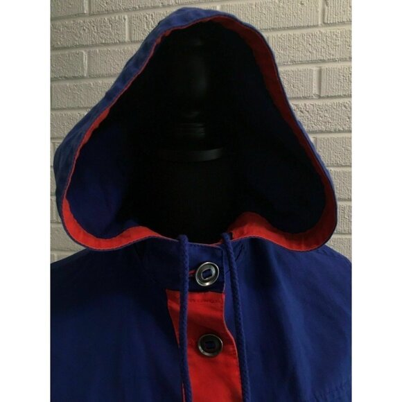 J.CREW Canvas Army Jacket Womens Size XXS 2XS Hooded Cotton Utility Colorful - Picture 5 of 12